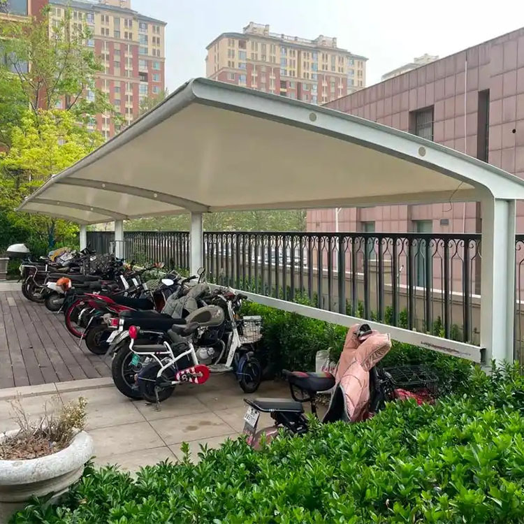 府谷县膜结构电动车棚